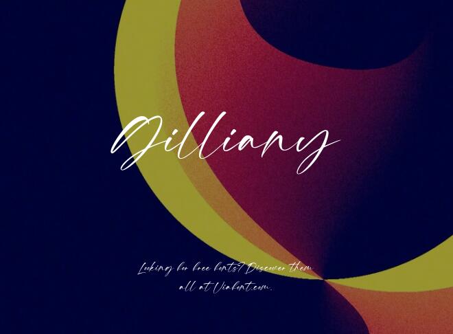 Gilliany Font