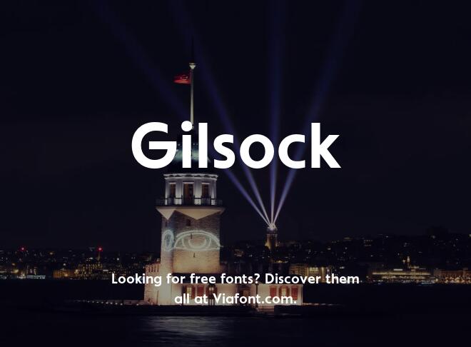 Gilsock Font