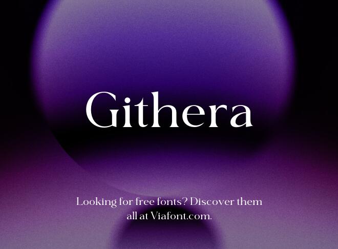 Githera Font