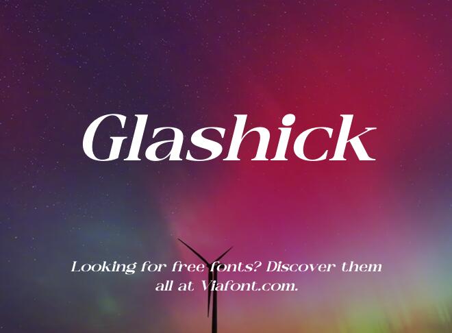 Glashick Font