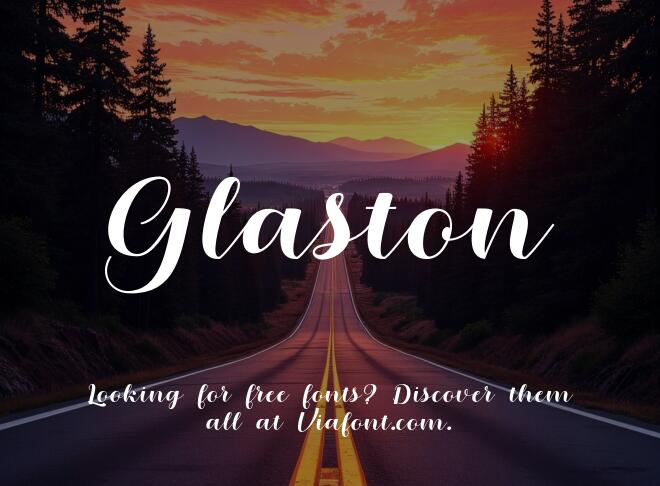 Glaston Font