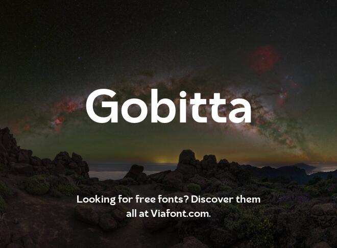 Gobitta Font