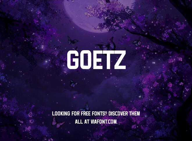 Goetz Font