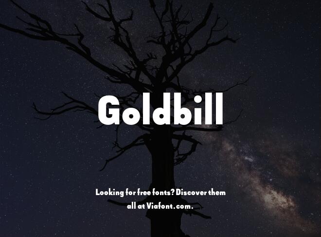 Goldbill Font