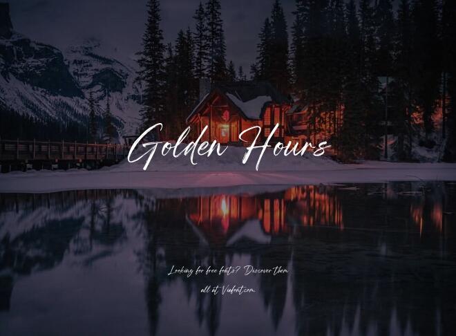 Golden Hours Font