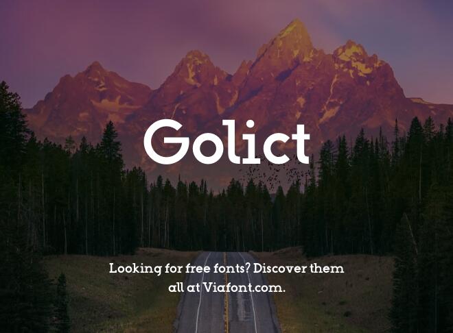 Golict Font