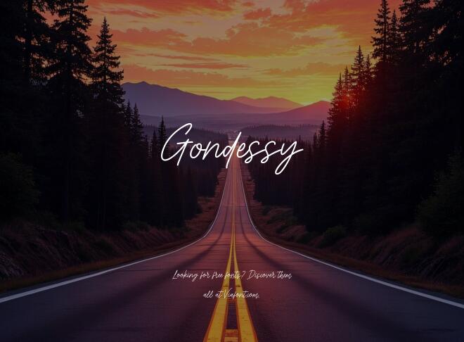 Gondessy Font