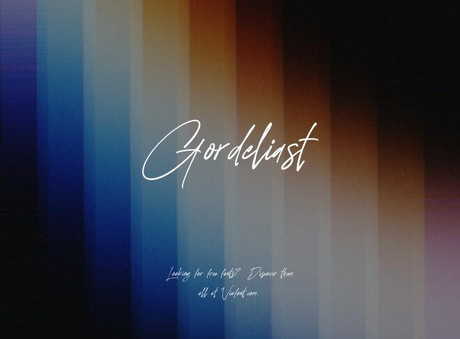 Gordeliast Font