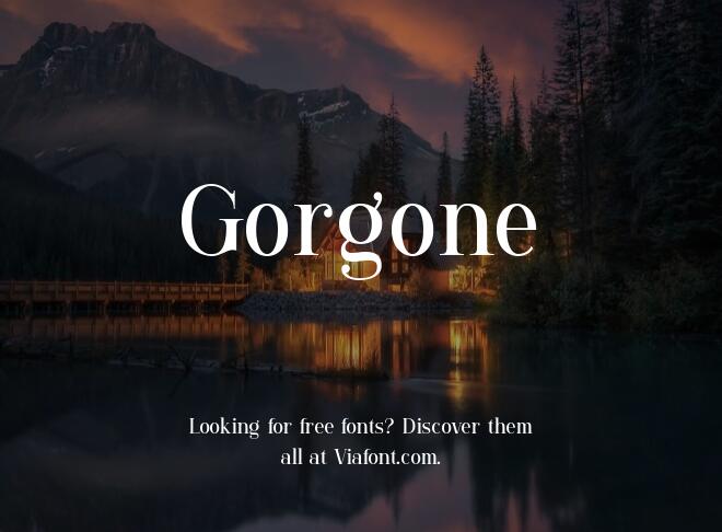 Gorgone Font