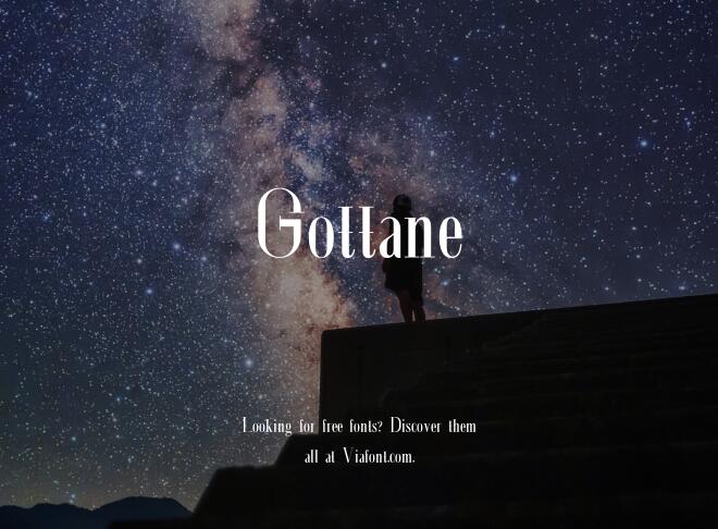Gottane Font