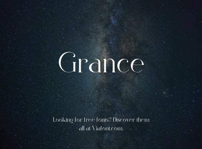 Grance Font