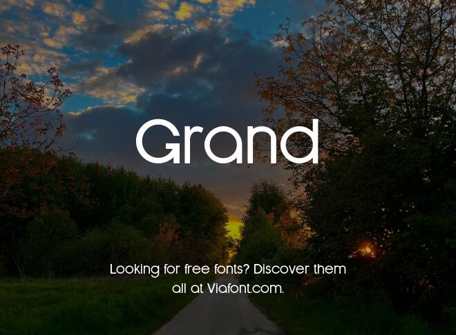 Grand Font