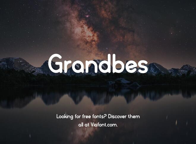 Grandbes Font