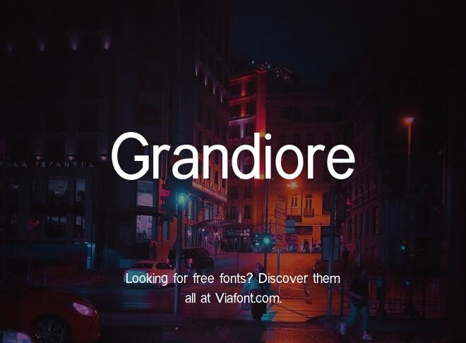 Grandiore Font
