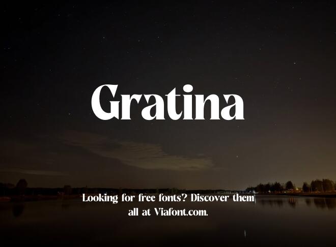 Gratina Font