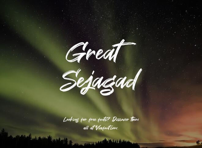 Great Sejagad Font