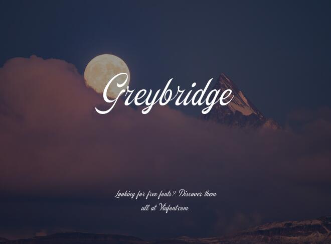 Greybridge Font