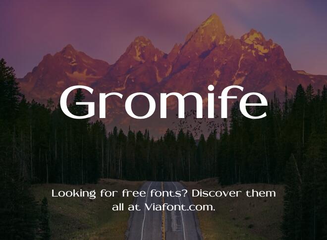 Gromife Font