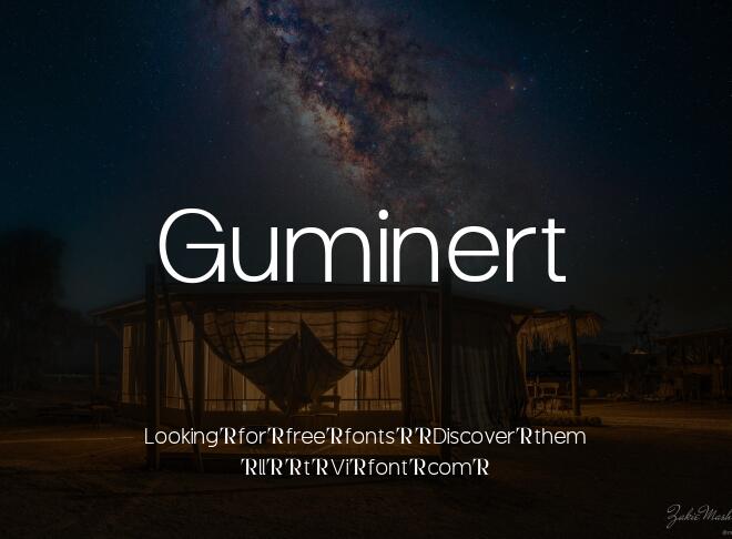 Guminert Font