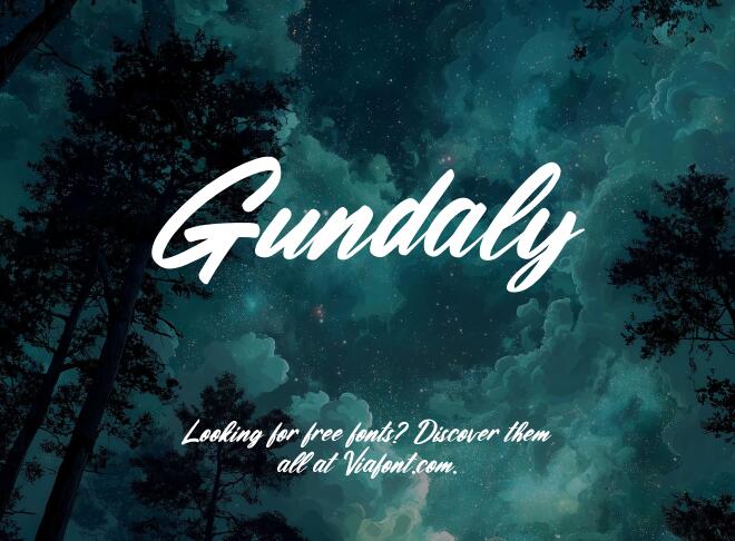 Gundaly Font