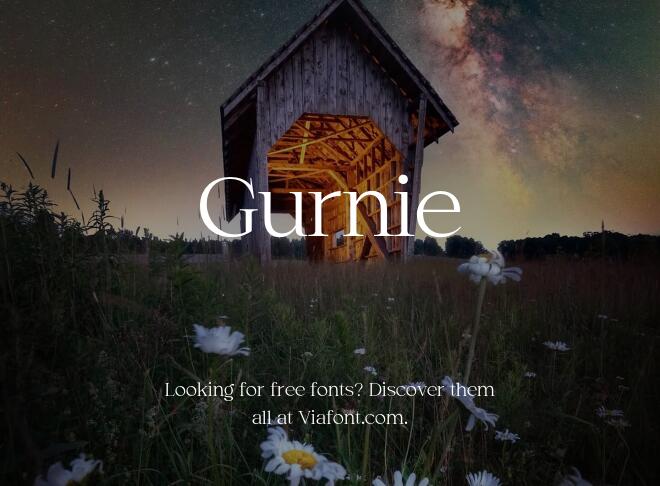 Gurnie Font