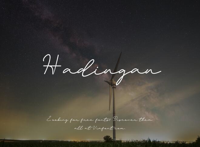 Hadingan Font