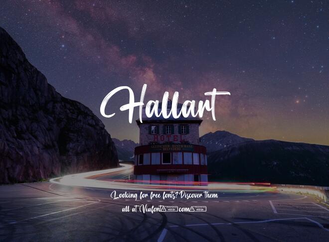 Hallart Font