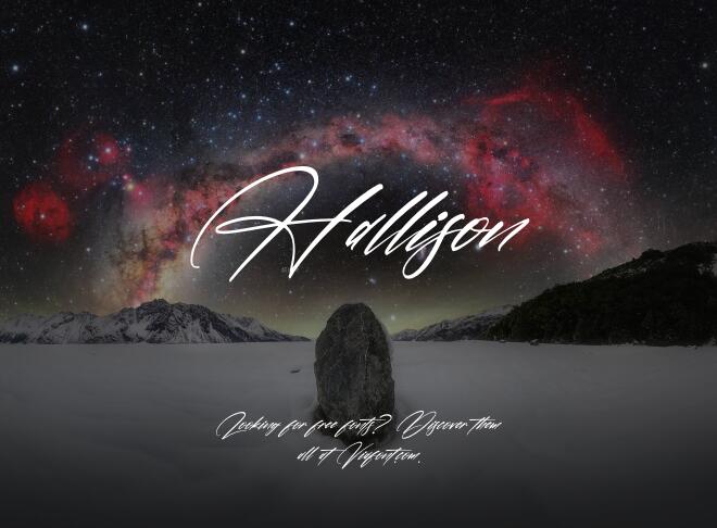 Hallison Font