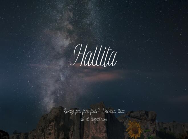 Hallita Font