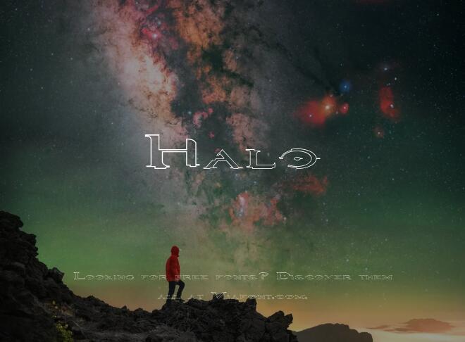 Halo Font