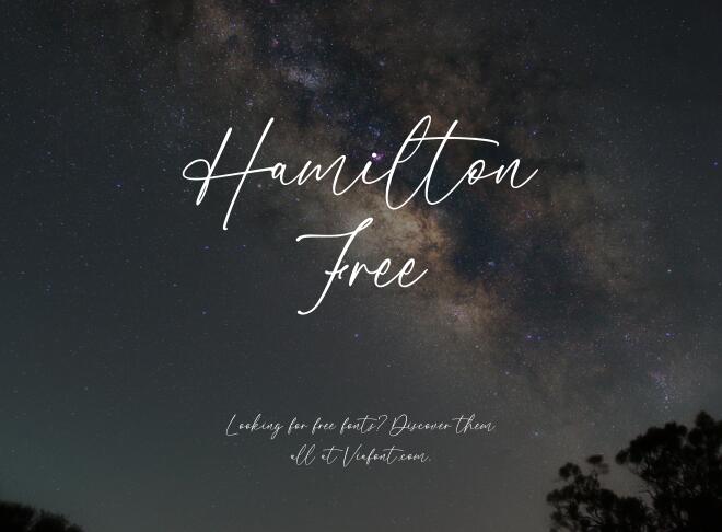 Hamilton Free Font