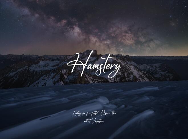 Hamstery Font