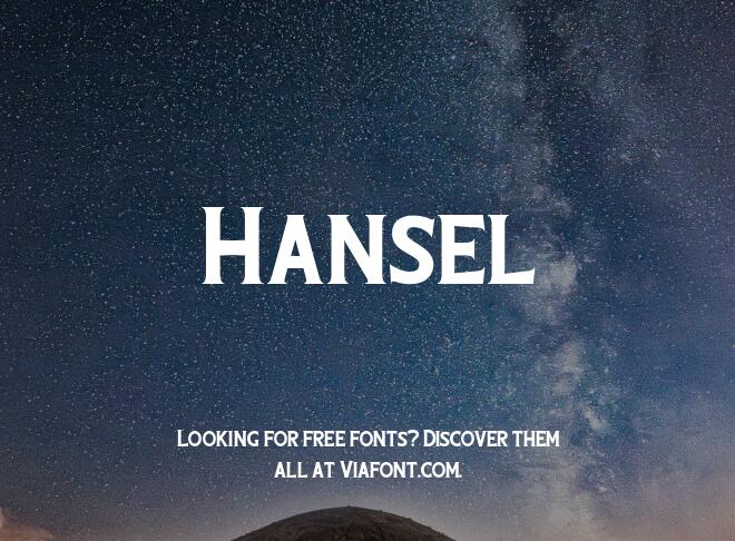 Hansel Font