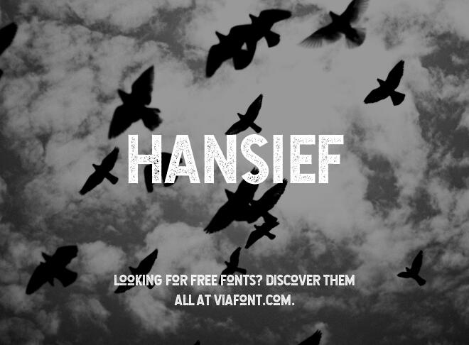 Hansief Font