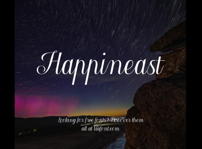 Happineast Font