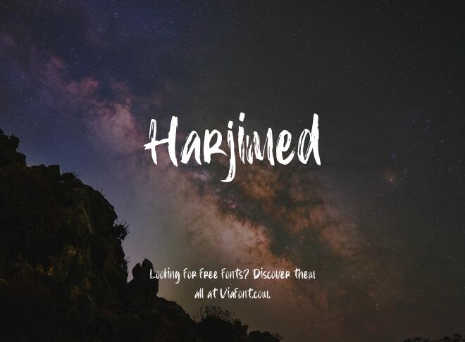 Harjimed Font