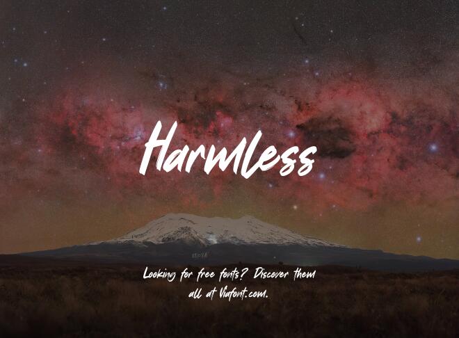Harmless Font
