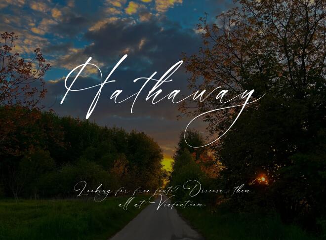 Hathaway Font