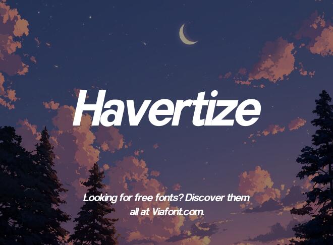 Havertize Font