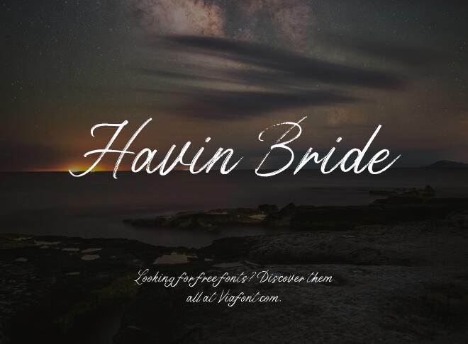 Havin Bride Font