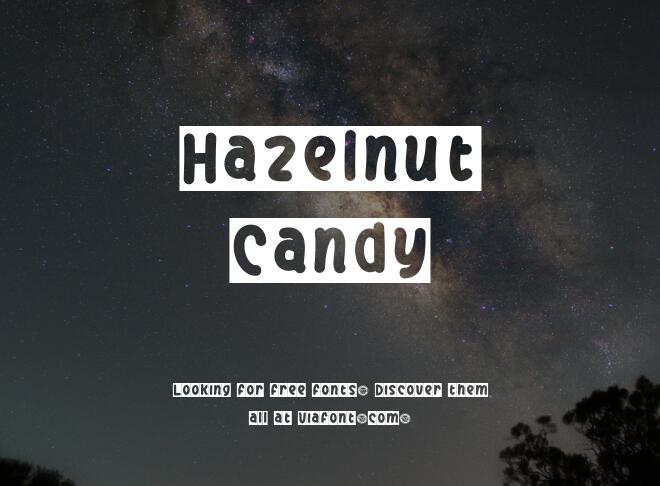 Hazelnut Candy Font