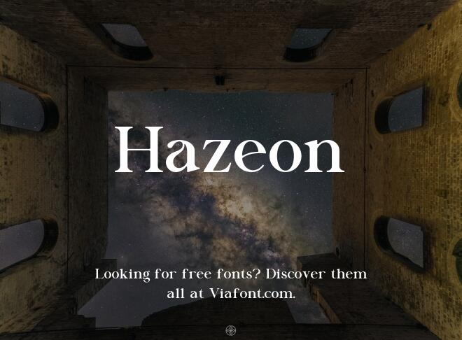 Hazeon Font