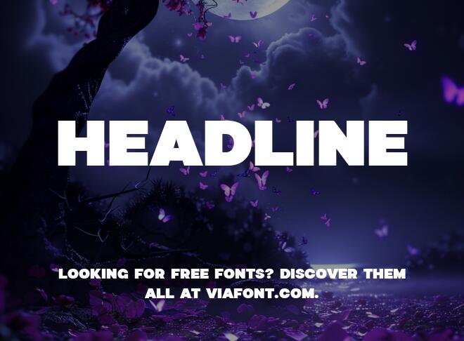 Headline Font