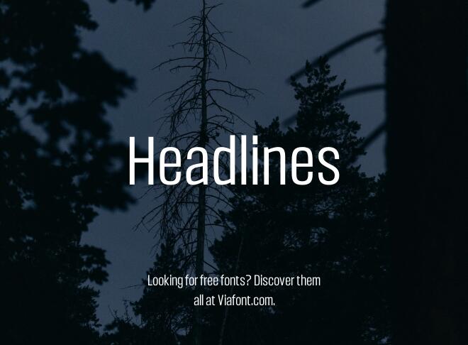 Headlines Font