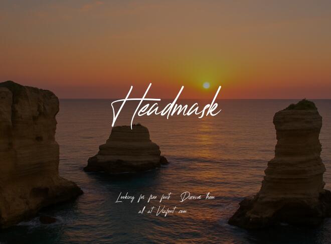 Headmask Font