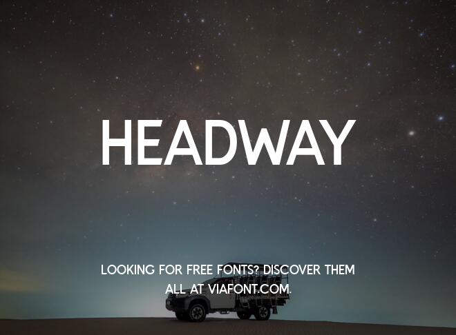 Headway Font