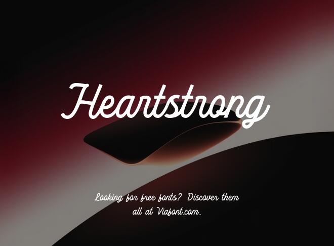 Heartstrong Font