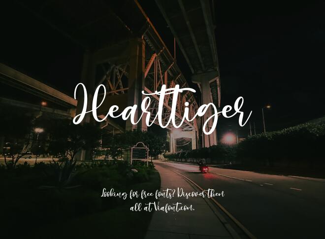 Hearttiger Font
