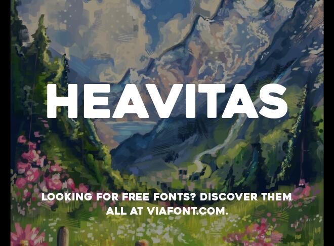 Heavitas Font