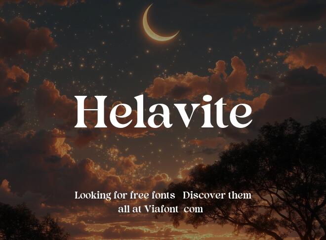 Helavite Font